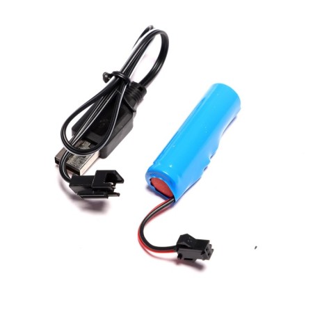 Radio -controlled jeep "Cross", works on the battery, the color of the blue-4