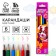 Pencils of colored 6 colors sharpened hexagonal wooden building "September 1"