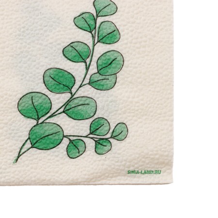Salfets single -layer "eco" eucalyptus 24x24 cm, set of 50 pcs.-5