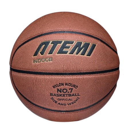 Basketball ball atemi, size 7, composite. leather, 8 panels, BB700N, district 75-78, glued 1053074-2