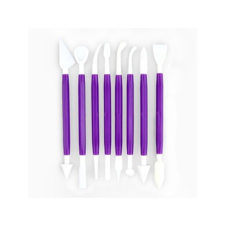 Set of sculpting glasses 8 pcs, plastic tm beaks byaki-1