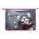 Folder with A4 handles, 340 x 245 x 75 mm, plastic, pens-snuffs, onyx "kitten with ice cream"