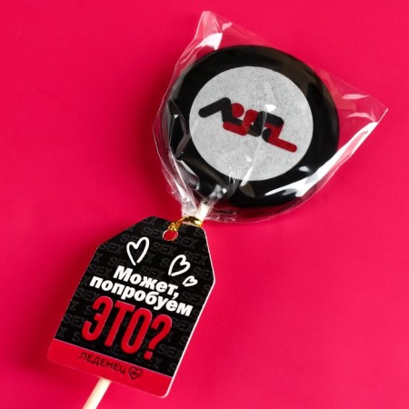 Lollipop with a seal on the stick "Pose 69": Taste: Cola, 25 g. (18+)-4