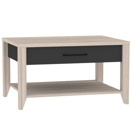 Journal table 16, 800 × 600 × 453 mm, color Anthracite / Blackwood satin