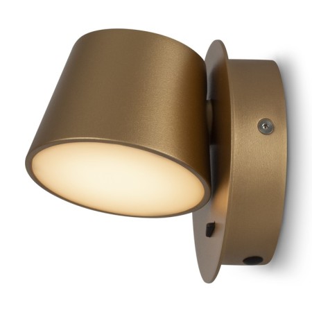 Bra Maytoni Mod421wl-L6BS3K, 1XLED, 7W, 12x12x12 cm, 350lm, brass color-8