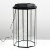 Aquarium "Binter" with a lid, 50 liters, 33 x 33 x 60/67 cm, black