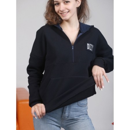 Female Hoods Dizzy, size 56, dark blue color-5