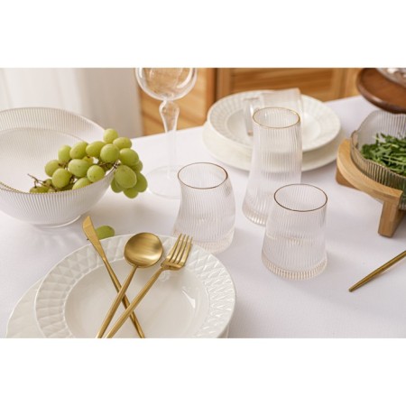 Porcelain Porcelain Magistro "glare", d = 23 cm, white color-6