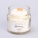 Aromatic candle made of soy wax in a bank, 75 g, salty caramel