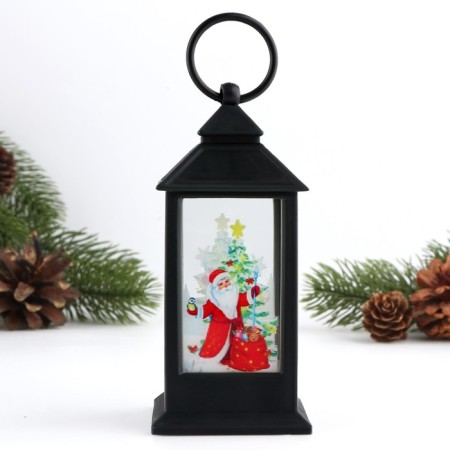 Santa Claus lamp, black, 12.5 x 5.7 cm-2