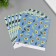 Scrapbooking paper bilateral "avocado" density 180 grams set 10 pcs 15.5x17 cm