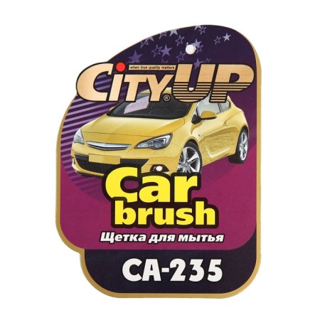 Щетка для мытья CityUP, CU-235, под шланг, 35 см-3