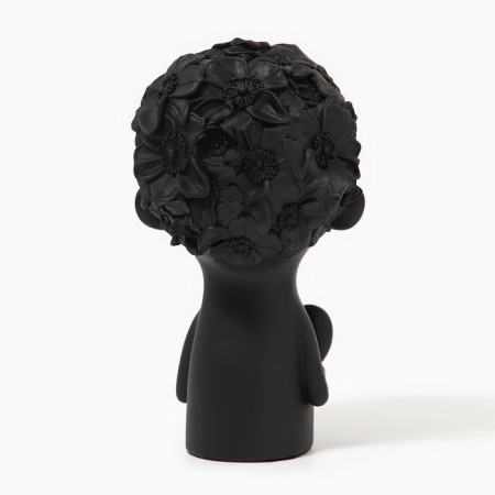 Polystone figurine "Love" Black color 12 x 6.5 x 22 cm-3