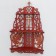 Iconostasis No. 11, color red tree, 61x18x39 cm
