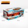 Metal machine "coupe", 1:24, door, hood, trunk, inertia, color orange open