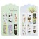 A set of magnetic bookmark for books Calligrata 6 pieces, "cats", mix