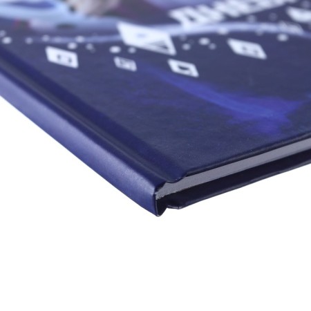 School diary, grade 1-11 in a hard cover, with embossing, 40 l, cold heart-8