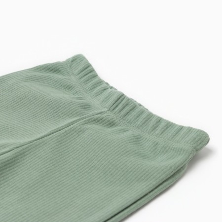 Pants children, green color, height 74 cm-1