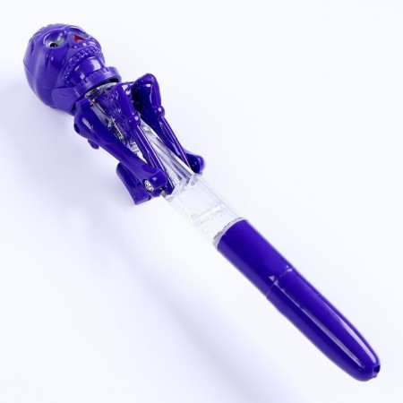 Funny pen "skeleton", boxer, eyes glow, mix colors-3