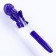 Funny pen "skeleton", boxer, eyes glow, mix colors