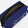 Cosmetic bag with a zipper, with a lining, blue color