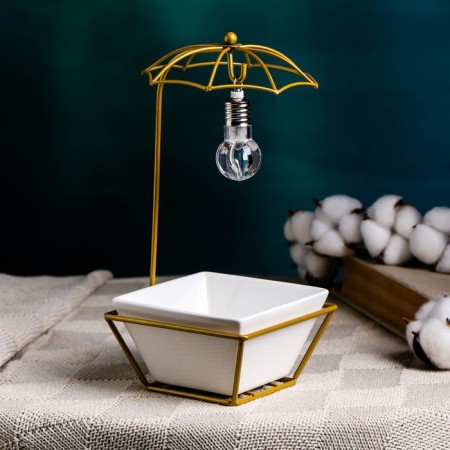 Pot on a stand with lighting, 22x10x10cm 3/lr41-1