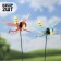 Plug "dragonfly sorceress" 40cm, set 2pcs, mix