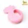 Dog toy "Pineapple", TPE, 10 cm, pink