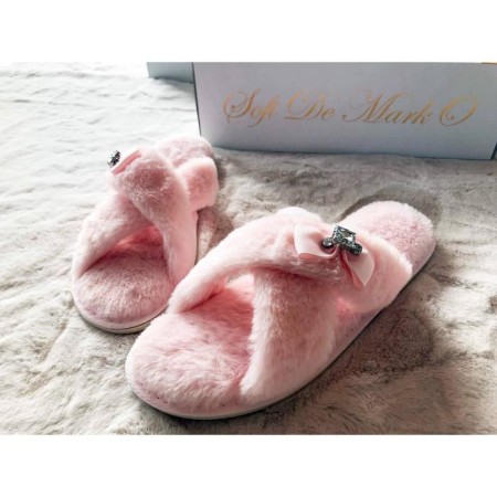 Slippers No. 7 women, size 35.5, color ash rose-1