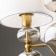 Freya FR5369CL-08BS RAise, 710x265x830 mm ceiling lamp, E14, 8x40W, brass color
