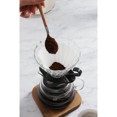 Glass Purover for brewing Arabica coffee, 600 ml-2