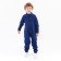 Overalls for a boy, dark blue color, height 86-92 cm