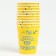 A single -single paper glass "Son", 250 ml, yellow