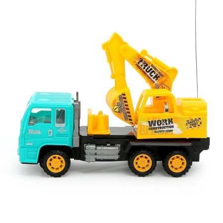 Radio -controlled “Excavator” truck, works from batteries-4
