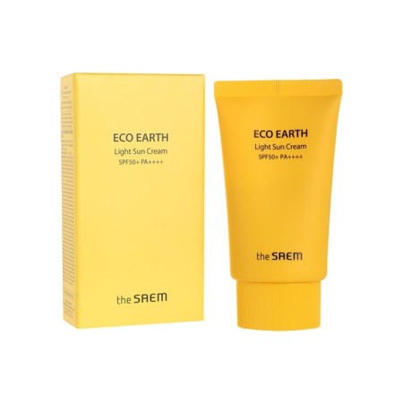 Face cream Sunwallow Eco Earth Light Sun Cream SPF 50+ PA ++++, 50 gr.-1