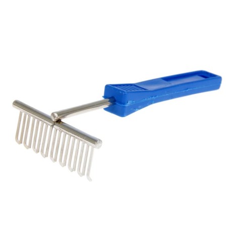 Robble with bent Zeonik teeth, plastic pen, mix-1