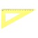 Set geometric, drawing, blister: ruler 30 cm, 2 triangles, transporter, circle stencil, mix