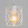 Lamp Bayerlux "rectangle" 1x40W E27 white 16x16x100 cm.