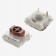 The wireless mechanical keyboard QMK Nuphy Air60V2, 64 keys, RGB backlight, Brown SW 108244
