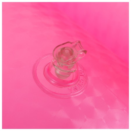 Swimming mattress 175 x 73 cm, pink color-2