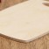 Board wooden "barrel", handle neckline, 29 × 21 × 0.7 cm