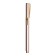Gift handle, feathers, in the leatherette case, golden housing