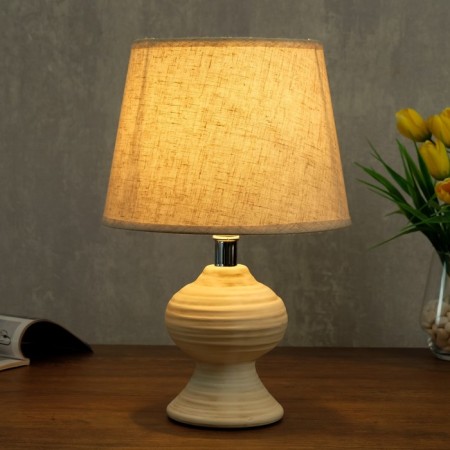 Table lamp 320620/1 E14 40W cream 19.5x19.5x32 cm Risalux-1