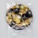 Disposable paper plate "Black Gold", balls ", (18 cm), set 6 pcs