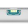 Aluminum level hobbi, skeleton, 3 ampoules, magnet, 100 cm, 1 rotary