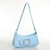 Bag Women's Baget with a zipper, blue color