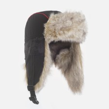 Шапка-ушанка "Отражение" ткань - мембрана, подклад -  Polar Fleece 180 гр/м2, р. 56-58