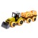 The designer of the screw "tractor with a trailer", with a screwdriver, and accessories