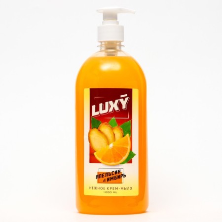 Cream-soap LUXY LUXY ONECIN-IMBIR with a dispenser, 1 liter-1