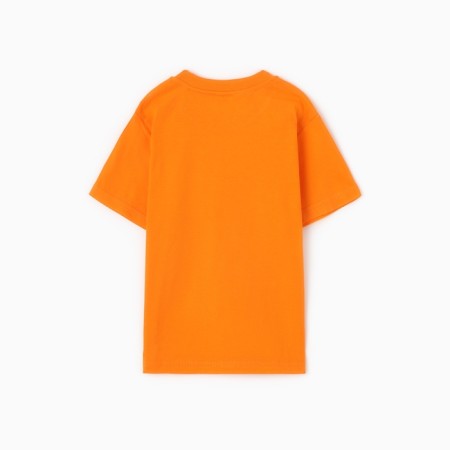 T -shirt for nursery, orange color, height 116 cm-8